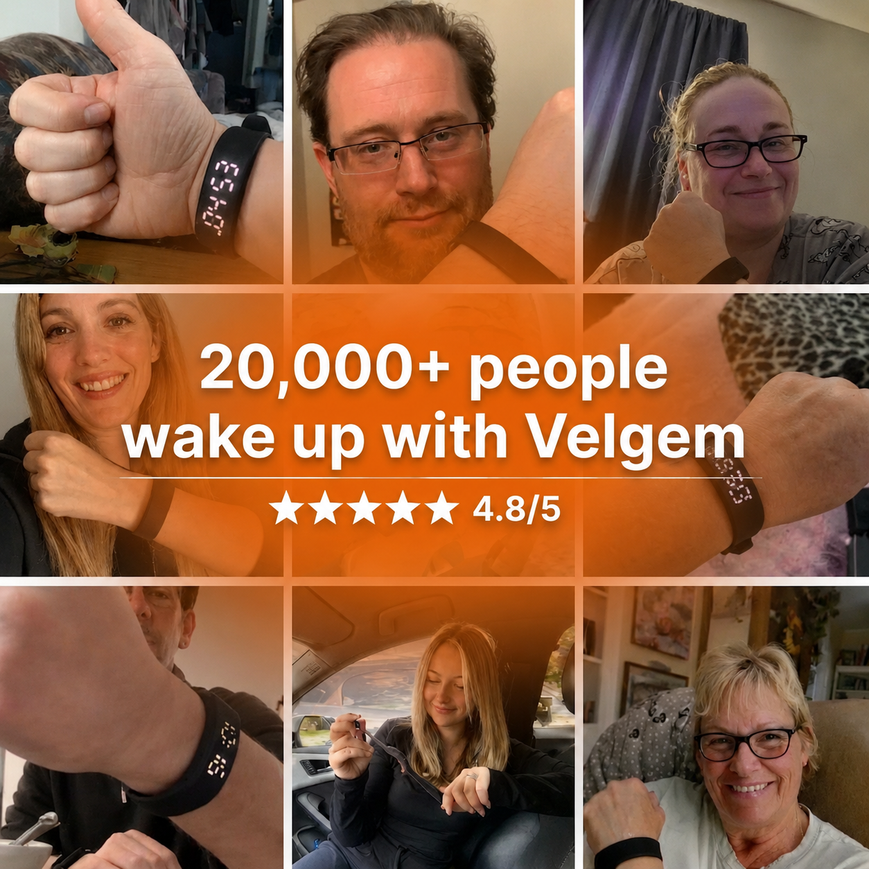 Wake Up Without Waking Them in 5 Seconds With WakeBand Pro
