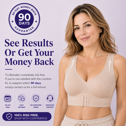 Natural Lift All-Day Support in 10 Seconds With the PostureLift Bra